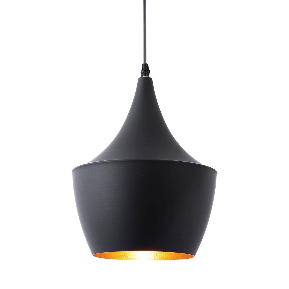 Lampe noire 1 lumière 120 CM | Vente de Meubles Online