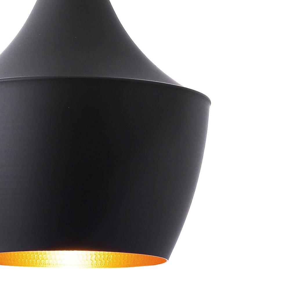 Lampe noire 1 lumière 120 CM | Vente de Meubles Online