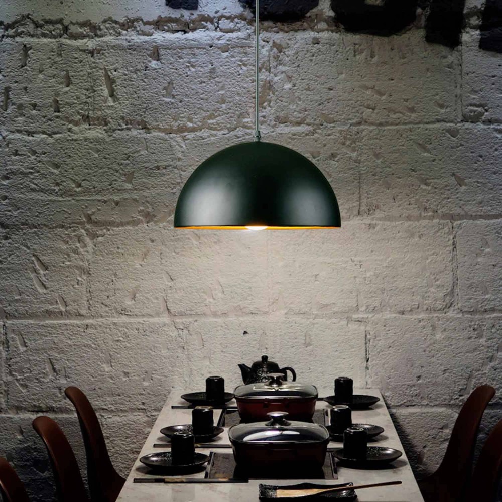 Lampe noire 1 lumière 120 CM | Vente de Meubles Online