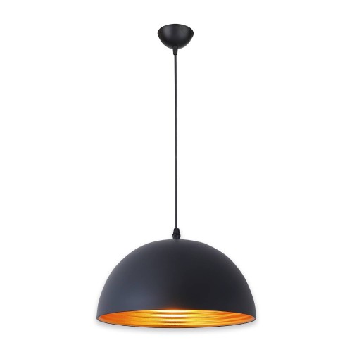 Lampe noire 1 lumière 120 CM | Vente de Meubles Online