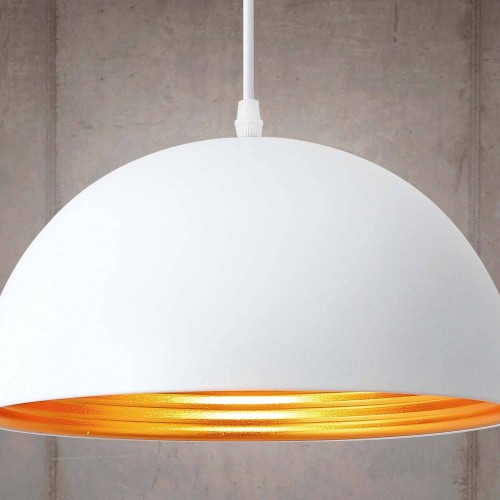 Lampe blanche 1 lumière 120 CM | Vente de Meubles Online
