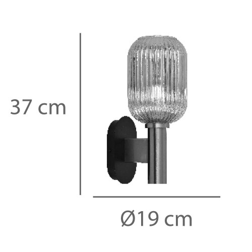 Kyle applique murale ambre | Venta de Muebles Online