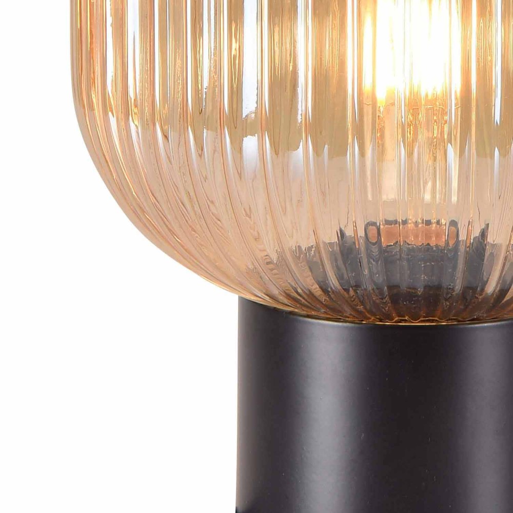 Lampe à poser Vega amber | Vente Meubles Online
