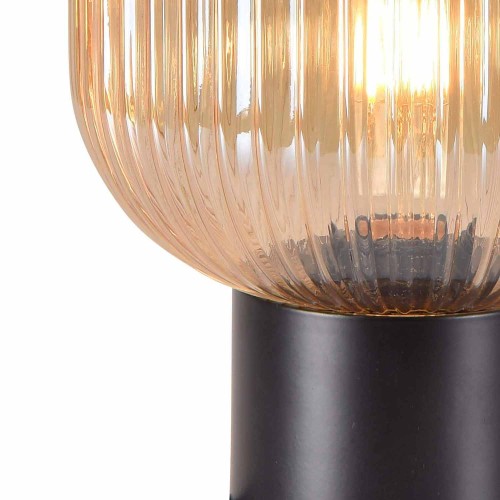 Lampe à poser Vega amber | Vente Meubles Online
