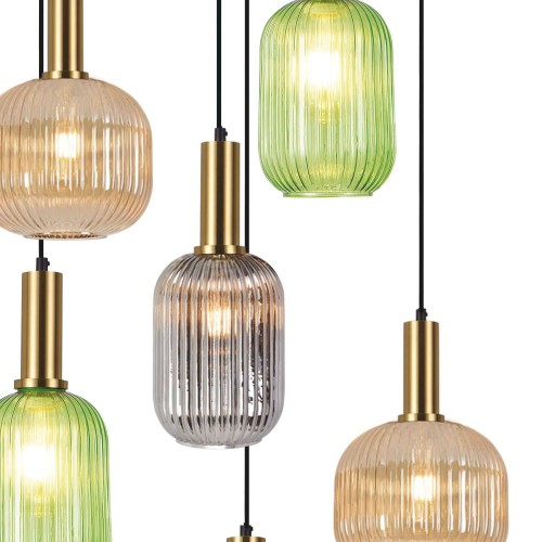 La lampe pendante Glory à 6 lumière -Vente Meubles Online
