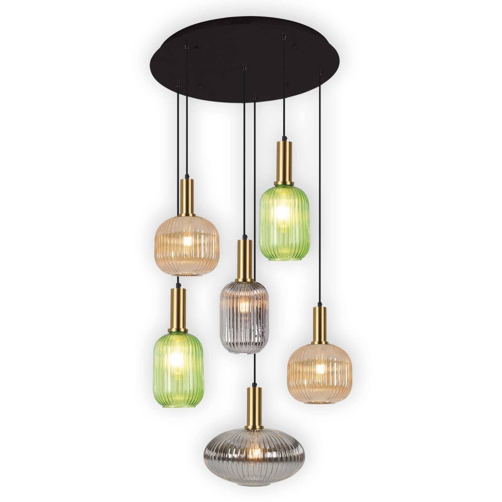 La lampe pendante Glory à 6 lumière -Vente Meubles Online