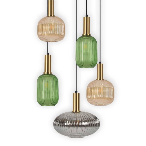 La lampe Glory 5-Lumières - Vente Meubles Online