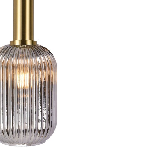 Kyle Fumé lampe suspendue 1 lumière | Vente en ligne de meubles