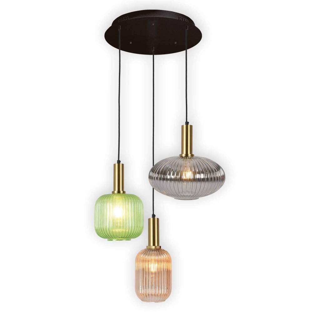 Suspension 3 lumières Glory | Vente Meubles Online