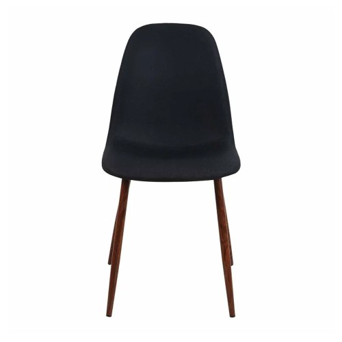 Chaise Coro Capitoné Noyer | Vente de Meubles Online