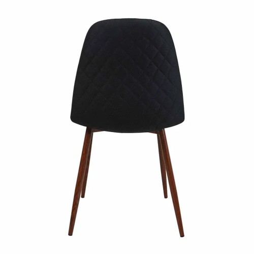 Chaise Coro Capitoné Noyer | Vente de Meubles Online