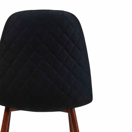 Chaise Coro Capitoné Noyer | Vente de Meubles Online