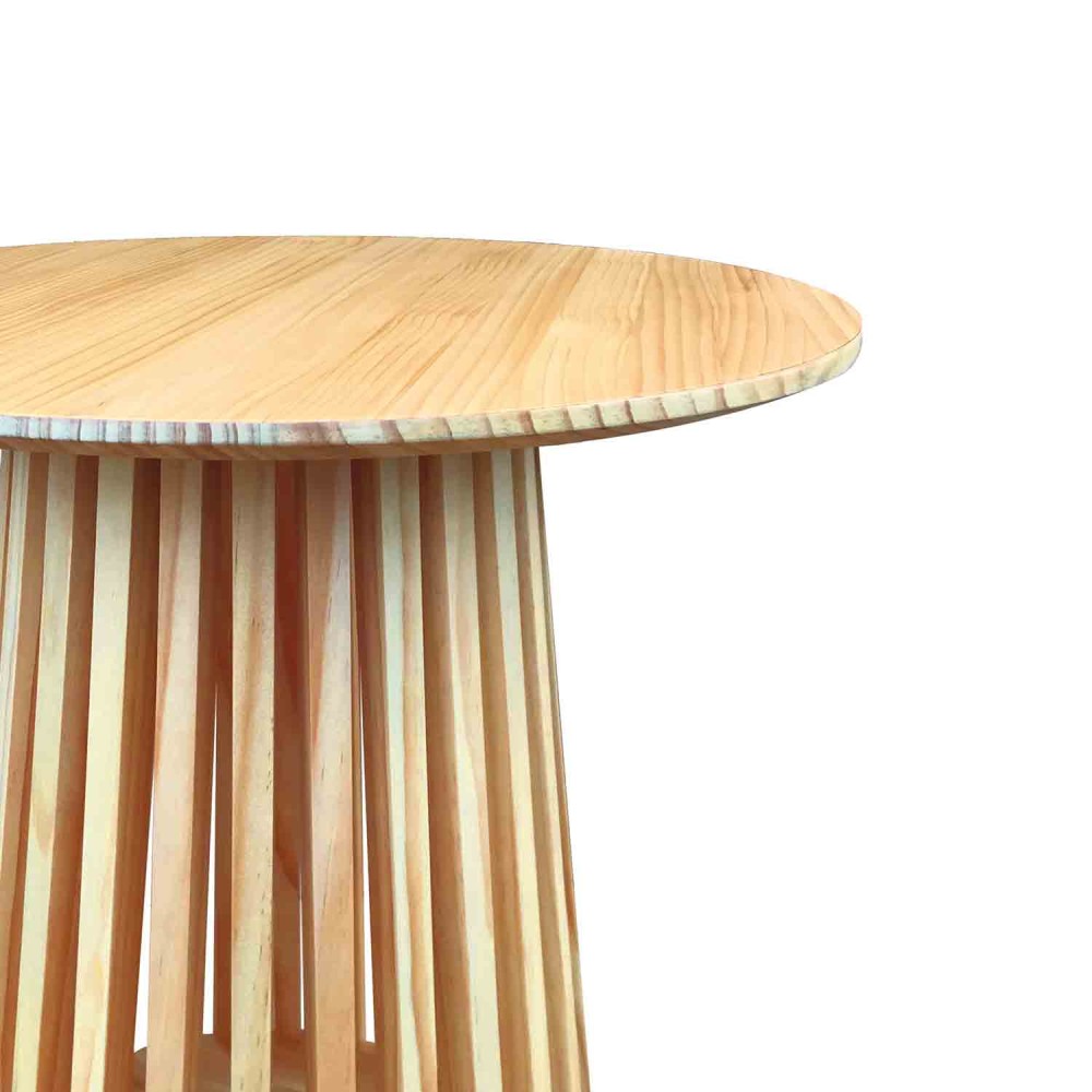 Table basse Tina naturelle Ø50 cm | UKUKHOME