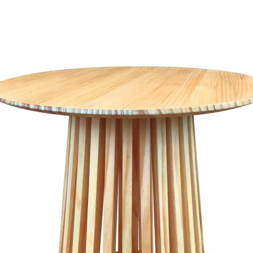 Table basse Tina naturelle Ø50 cm | UKUKHOME