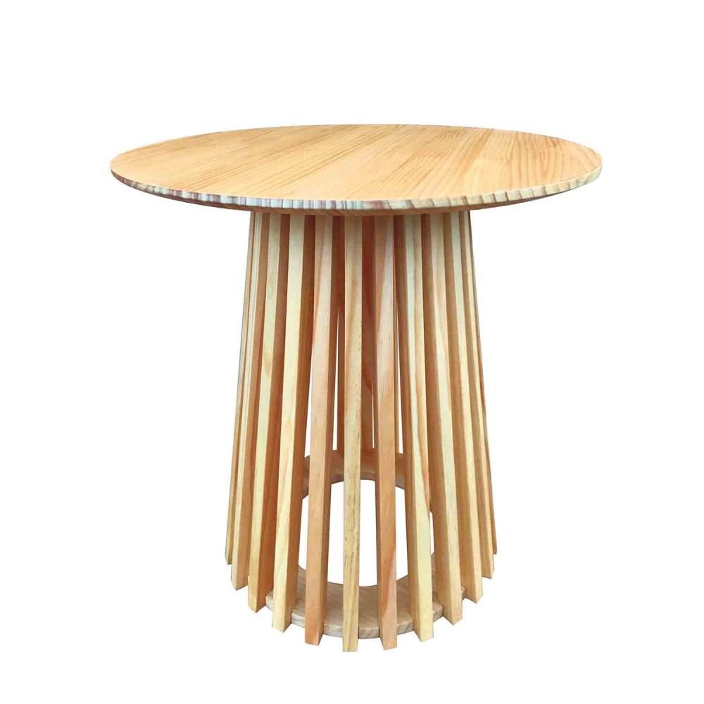 Table basse Tina naturelle Ø50 cm | UKUKHOME