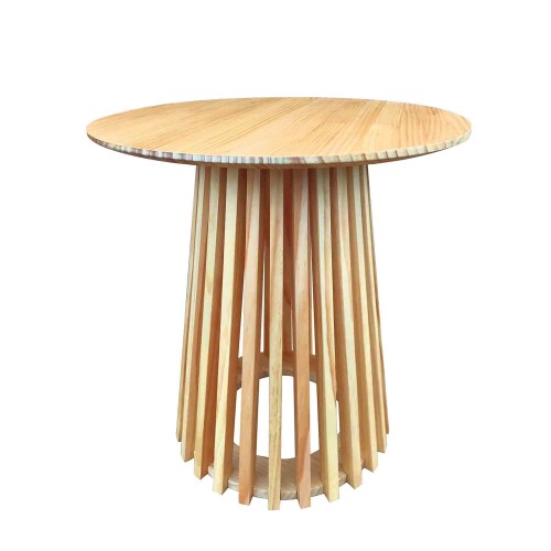Table basse Tina naturelle Ø50 cm | UKUKHOME