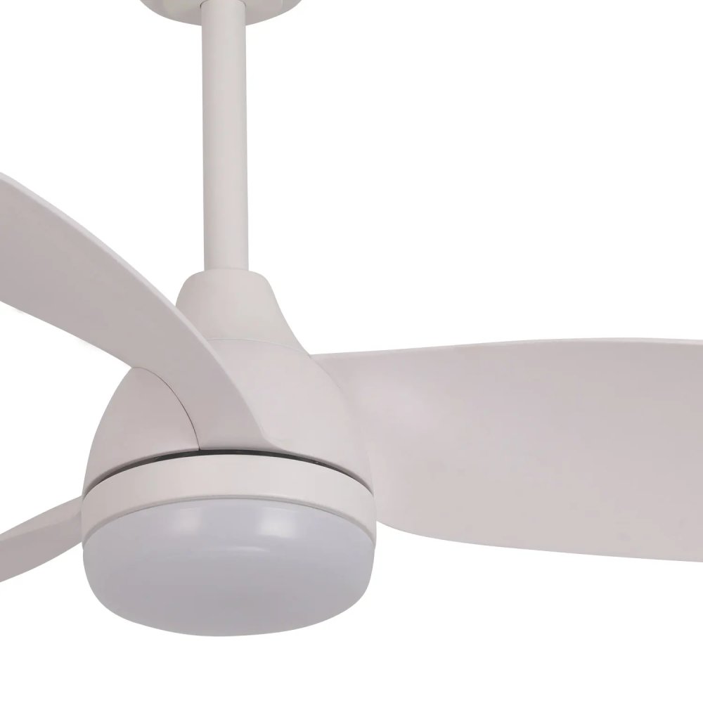 Ventilateur 3 pales bLanc LED 17W Ventura | Vente de Meubles Online