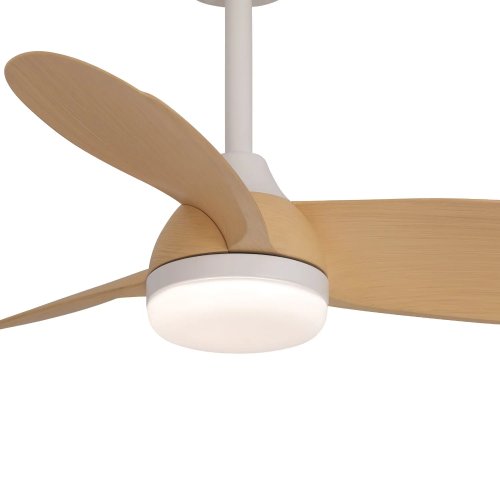 VENTILATEUR 3 PALES LED 17W VENTURA WOOD