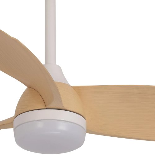 VENTILATEUR 3 PALES LED 17W VENTURA WOOD