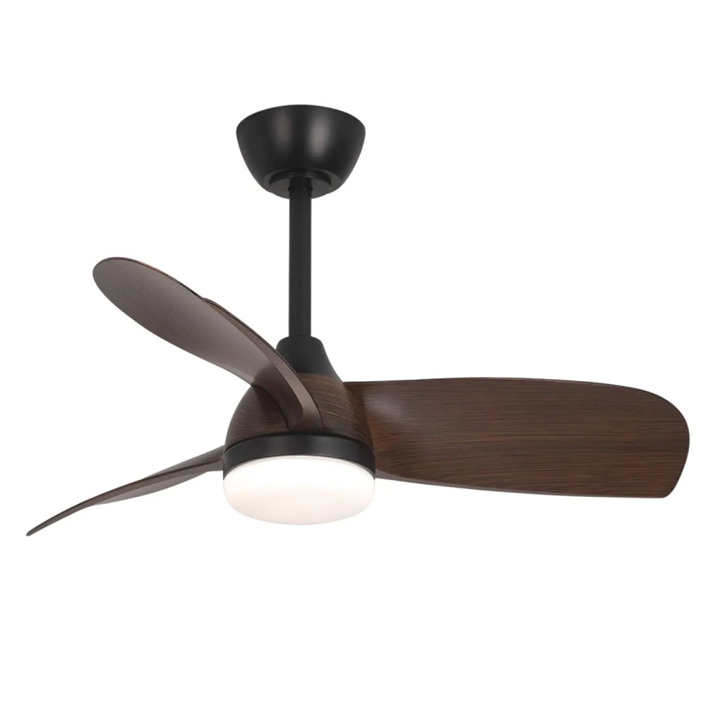 VENTILATEUR 3 PALES LED 17W VENTURA NOGAL