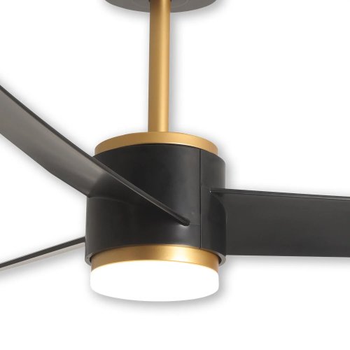 VENTILADOR LED BOREAS 18W 3 PALAS MOTOR DC NEGRO