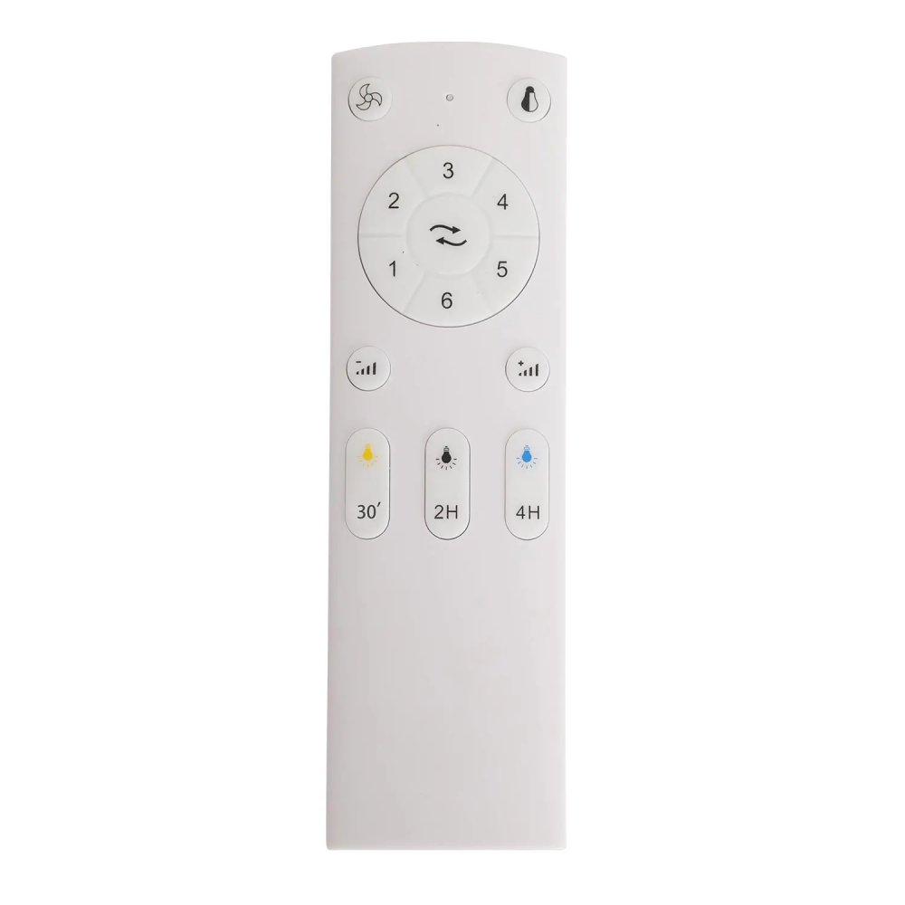ventilateur led 18 w 3 pales sirocco couleur bois | UKUKHOME