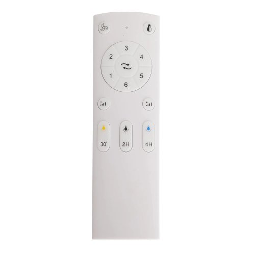 ventilateur led 18 w 3 pales sirocco couleur bois | UKUKHOME