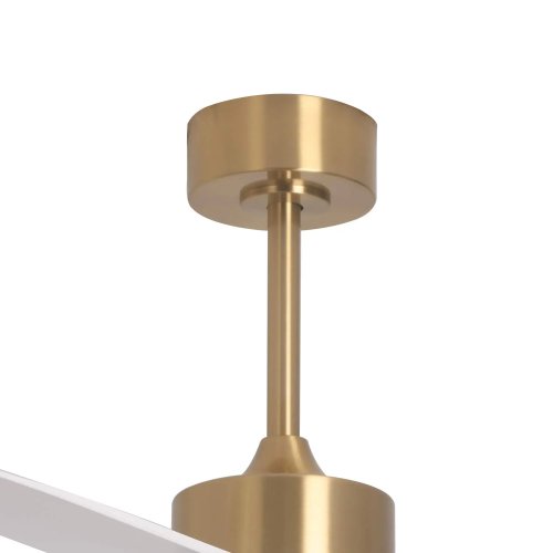 ventilateur led 18 w 3 pales airevo blanc doré | UKUKHOME