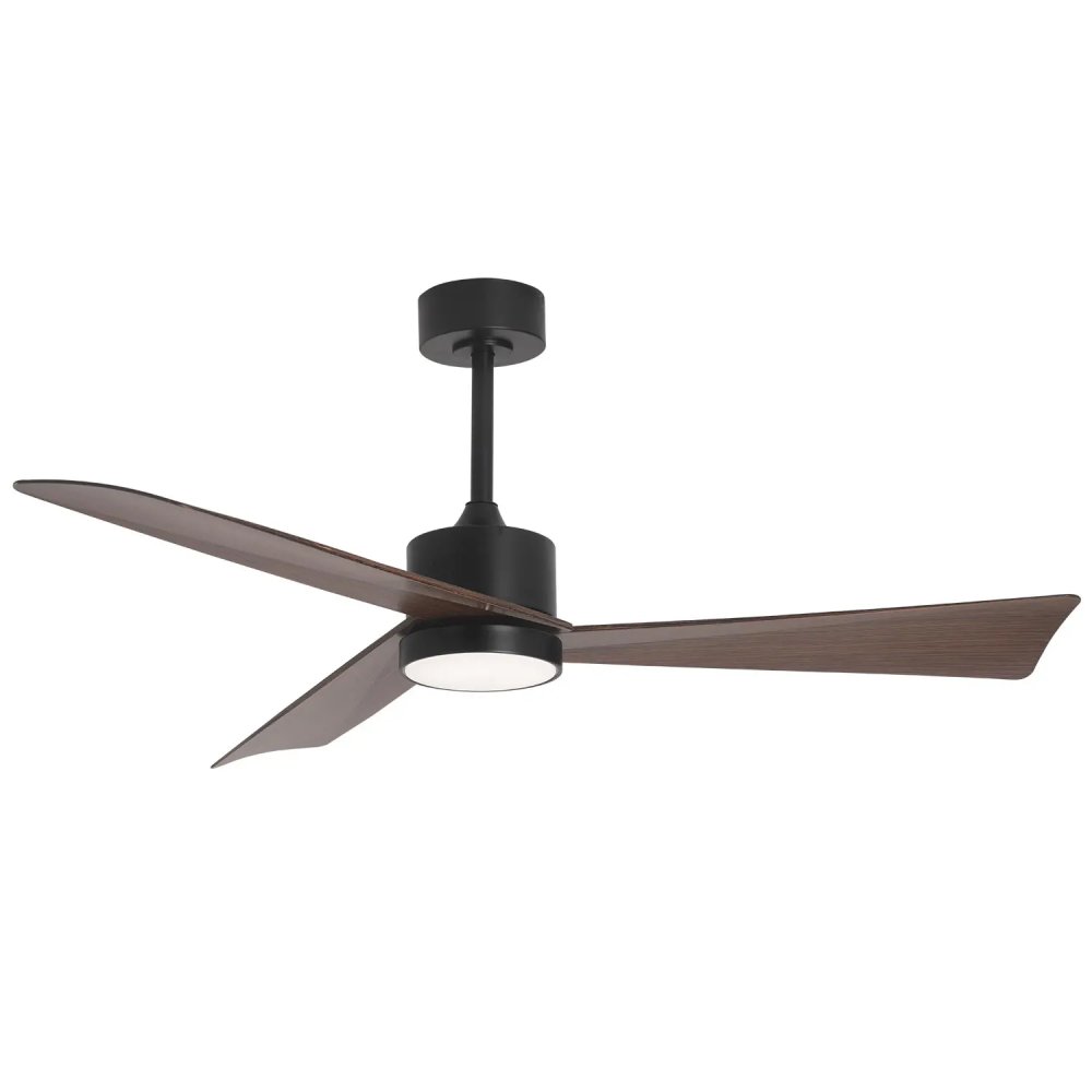 ventilateur led 18 w 3 pales airevo noir | UKUKHOME