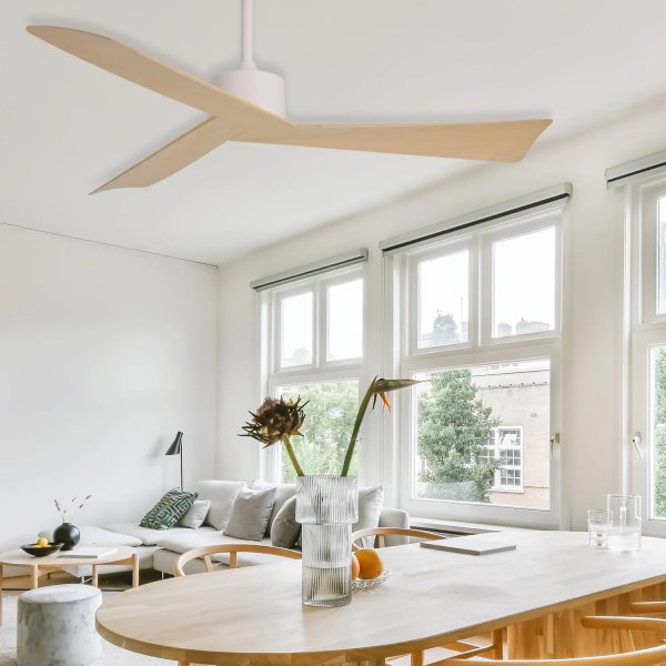 ventilateur 3 pales brisato moteur dc sans lumière | UKUKHOME 2