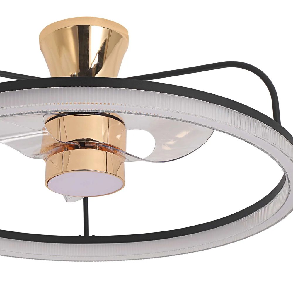 ventilateur led 48 w ø 80 cm silencieux zephira | UKUKHOME