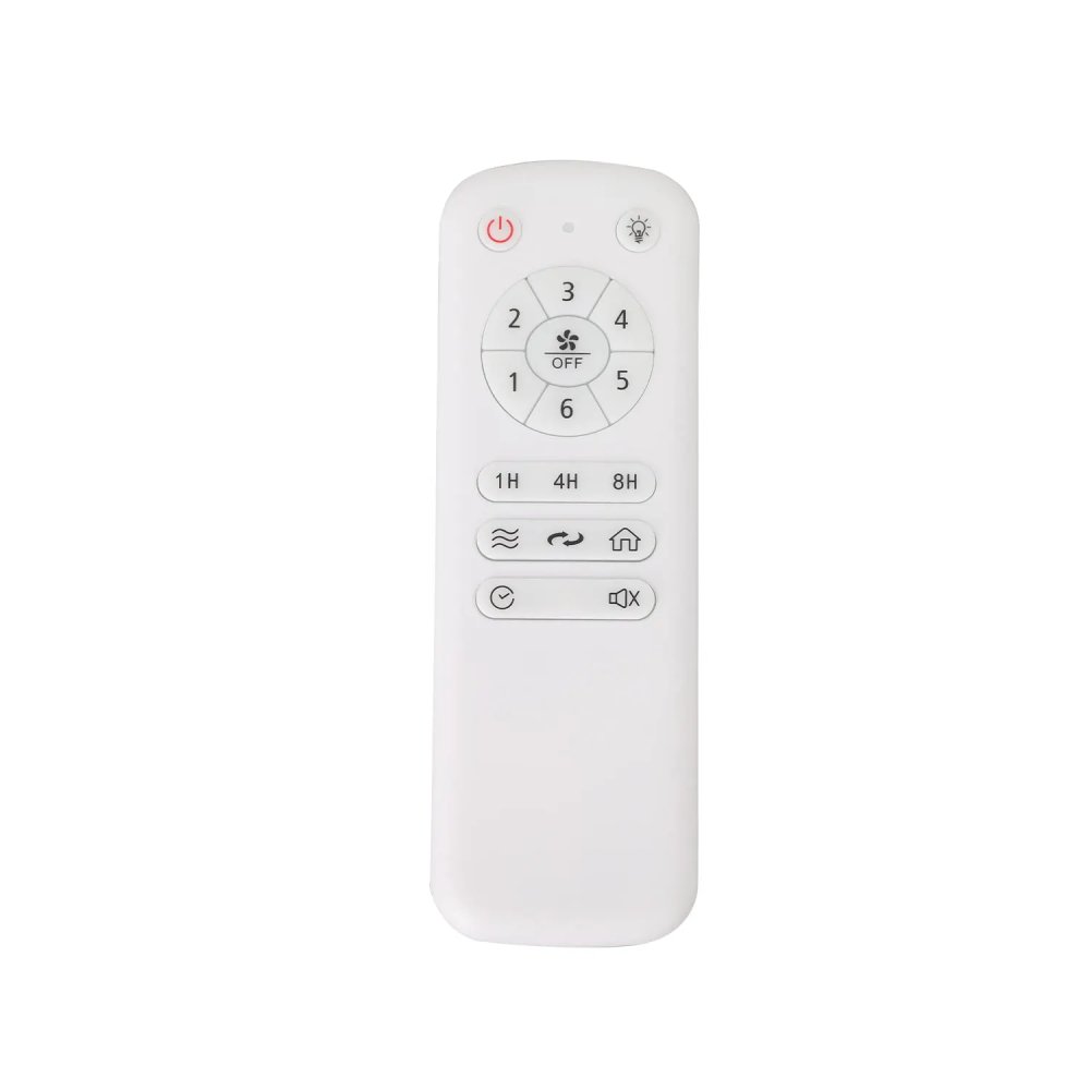 ventilateur 3 pales abs led 40 w orbix blanc | UKUKHOME