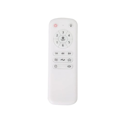ventilateur 3 pales abs led 40 w orbix blanc | UKUKHOME