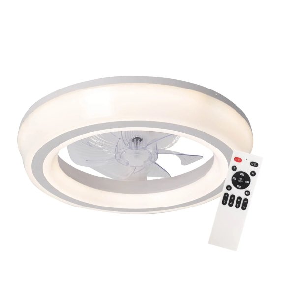 VENTILATEUR 5 PALES ABS LED 48W LIORA