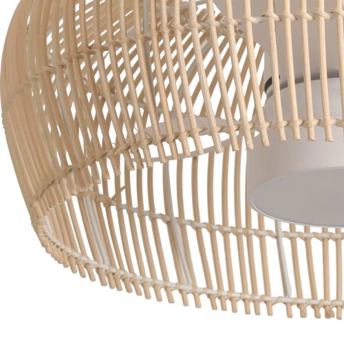 VENTILATEUR 3 PALES NATTURA LED 18W RÉGLABLE