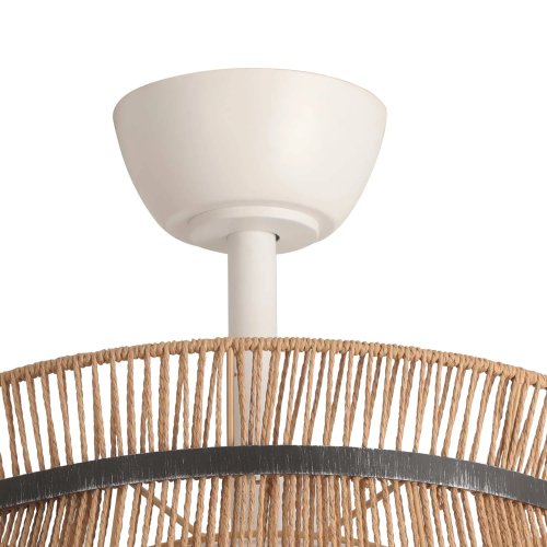 VENTILATEUR 3 PALES ABS TANEA LED 18W RÉGLABLE