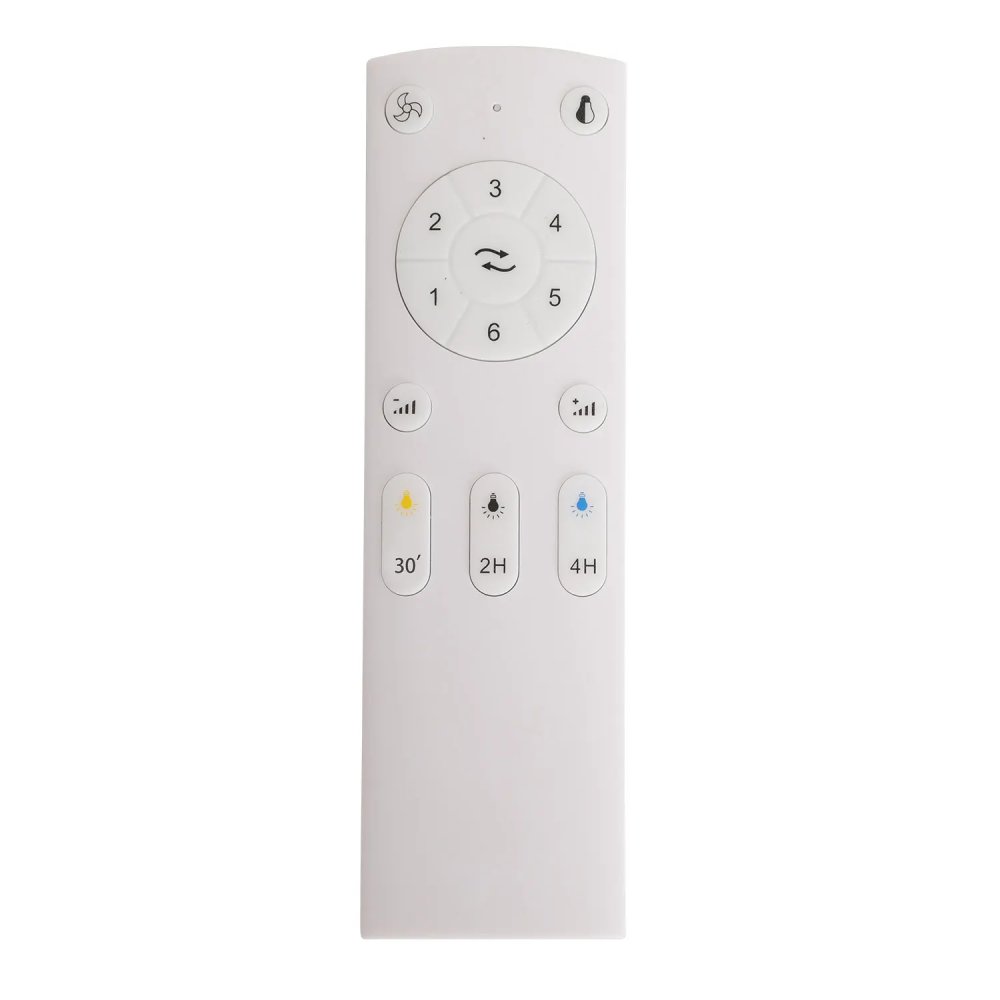 VENTILATEUR 3 PALES ABS TANEA LED 18W RÉGLABLE