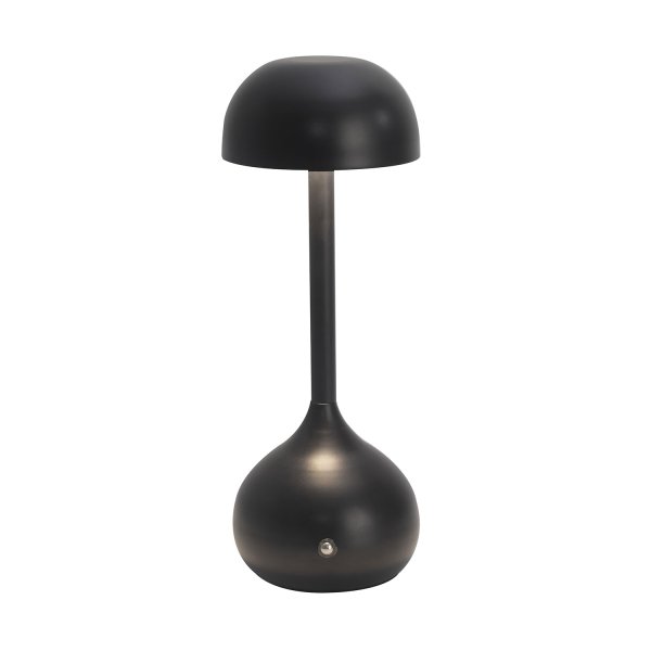 Lampe de table rechargeable Oyu noire, portable et sans fil 2