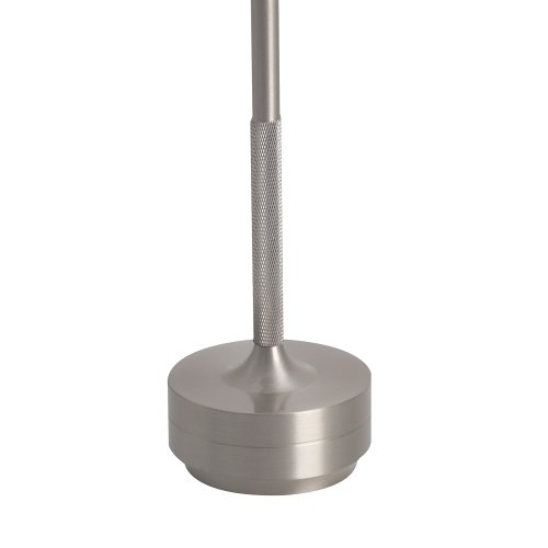 Lampe Table LED DEVI Chrome, Portable, Rechargeable, Tactile UKUKHOME