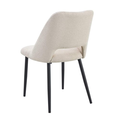 Chaise Nanna Sable Black – Design moderne et confort - UKUKHOME.com