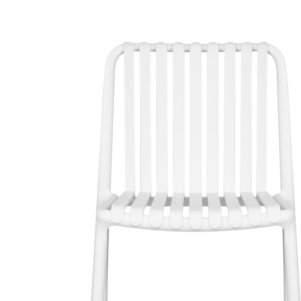 Chaise Moderne Blanche pour Extérieur et Intérieur | Design & Confort