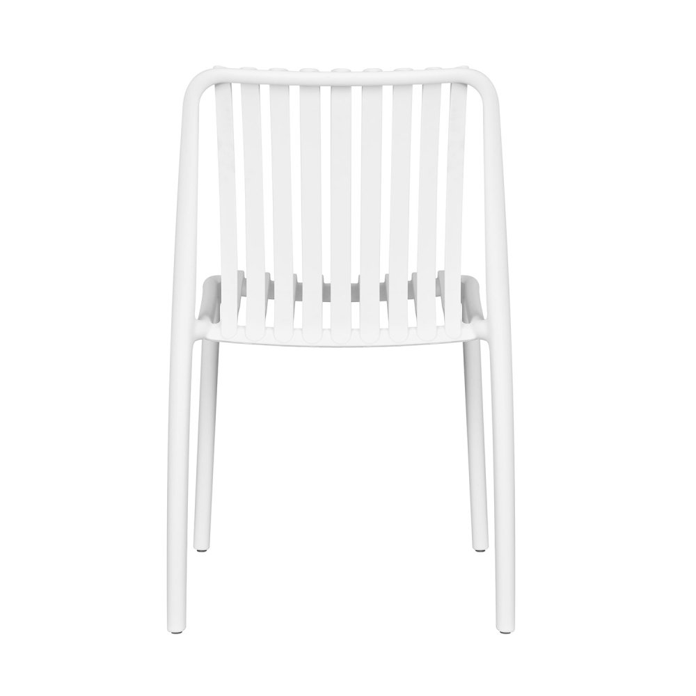 Chaise Moderne Blanche pour Extérieur et Intérieur | Design & Confort