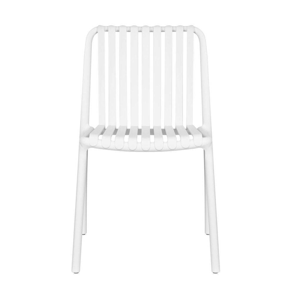 Chaise Moderne Blanche pour Extérieur et Intérieur | Design & Confort