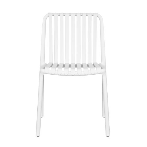 Chaise Moderne Blanche pour Extérieur et Intérieur | Design & Confort
