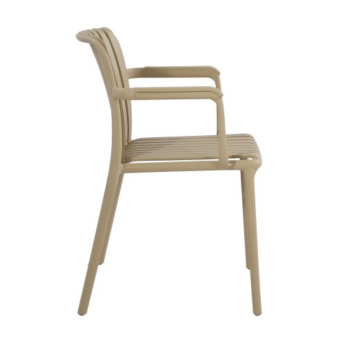 Chaise Sable Maracay avec Accoudoirs  Style - Durabilité  UKUKHOME.com