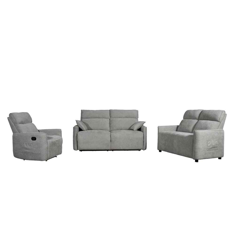 Fauteuil Inclinable Relax Gris - Confort et Style pour Votre Intérieur