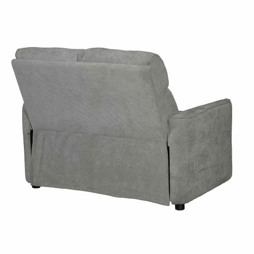 Canapé 2 Places INDO gris - Confort & Design Maison - UKUKHOME