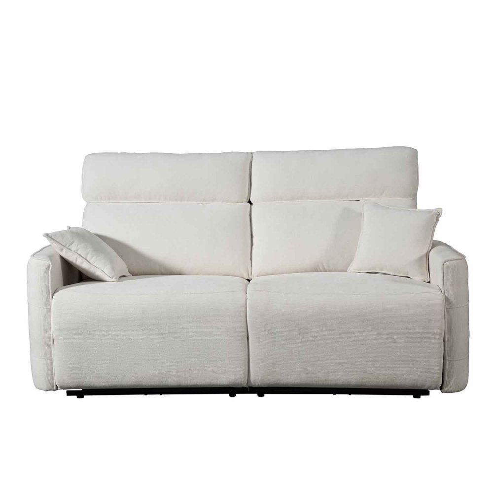 Canapé Électrique 3 Places INDO sable - Confort & Design - UKUKHOME.com