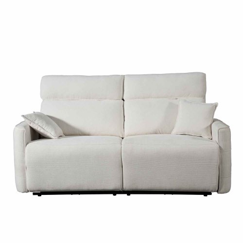 Canapé Électrique 3 Places INDO sable - Confort & Design - UKUKHOME.com