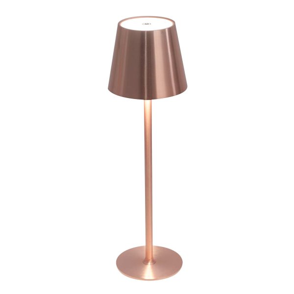 Lampe LED Or rose– Rechargeable - Portable et Élégante - UKUKHOME,com 2